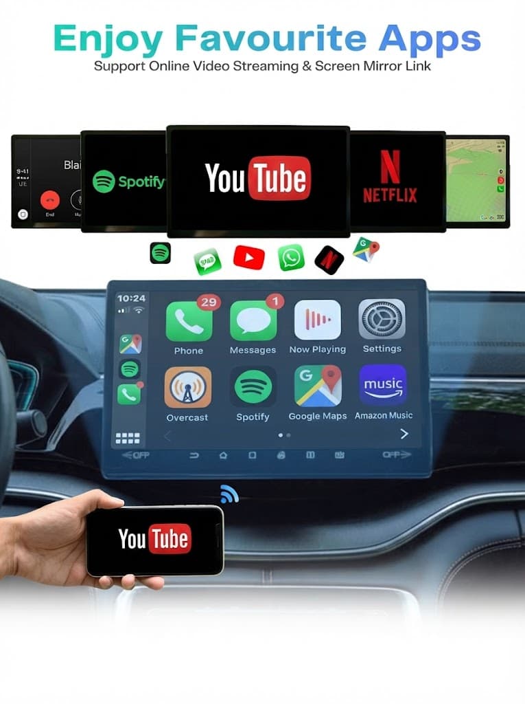 MEGAAUDIO Androx MP08 Car AI B 4