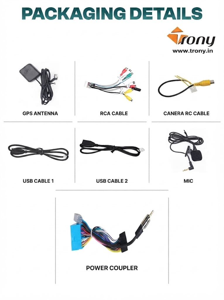 Trony 9-Inch Android Car Stereo 4