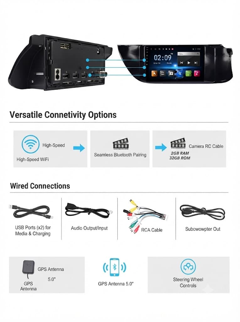Trony 9 Inches Android 10 System 5