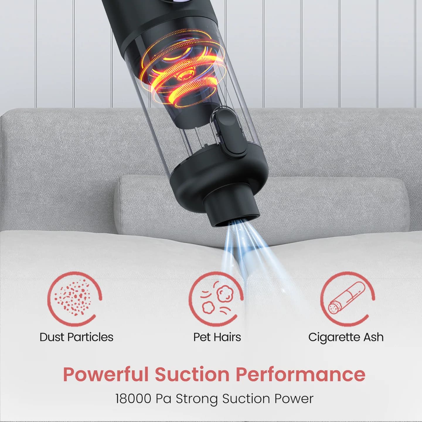 Mopcop 4
18,000 Pa Suction| Washable HEPA | LED Digital Display | Cord&Cordless 3