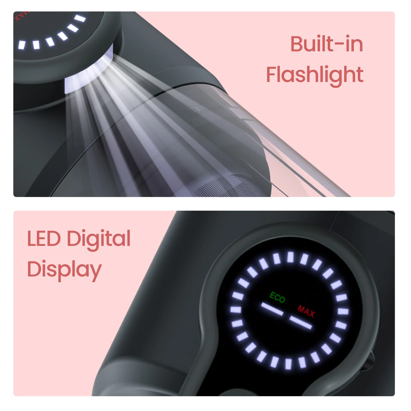 Mopcop 4
18,000 Pa Suction| Washable HEPA | LED Digital Display | Cord&Cordless 5