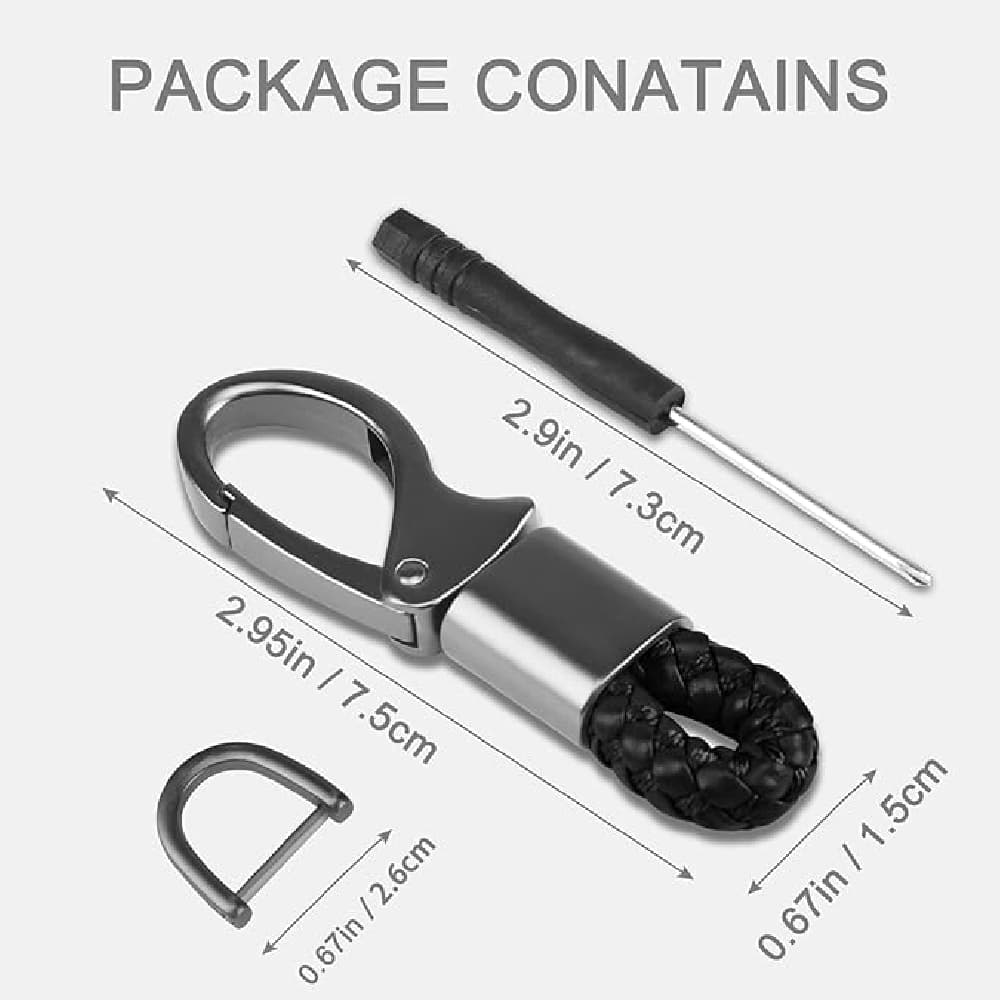 ACTO ROP CAR KEY CHAIN COMPATIBLE WITH ALL KEYS PACK OF 1 2