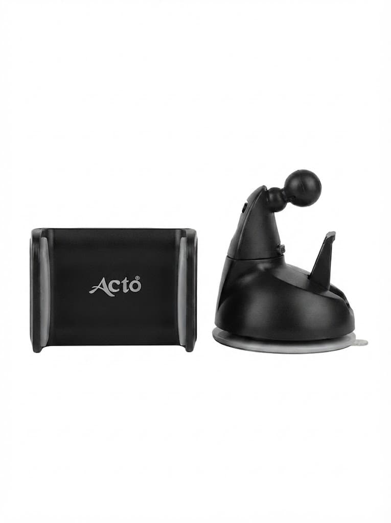 Acto Universal Car Mobile Holder for Dashboard 360  Rotatable for Windscreen & Table Desk 4
