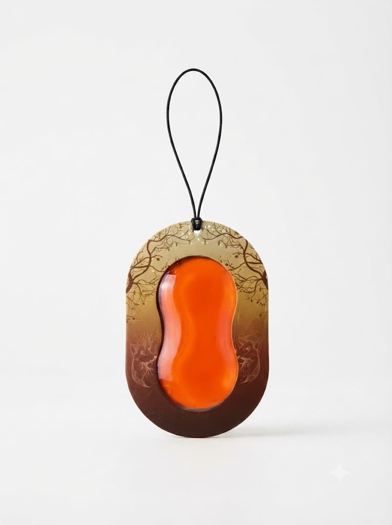 Gel Wink Hanging Car Perfume: Pack of 4 | Musk | Long-Lasting Premium Car Fragrance 2