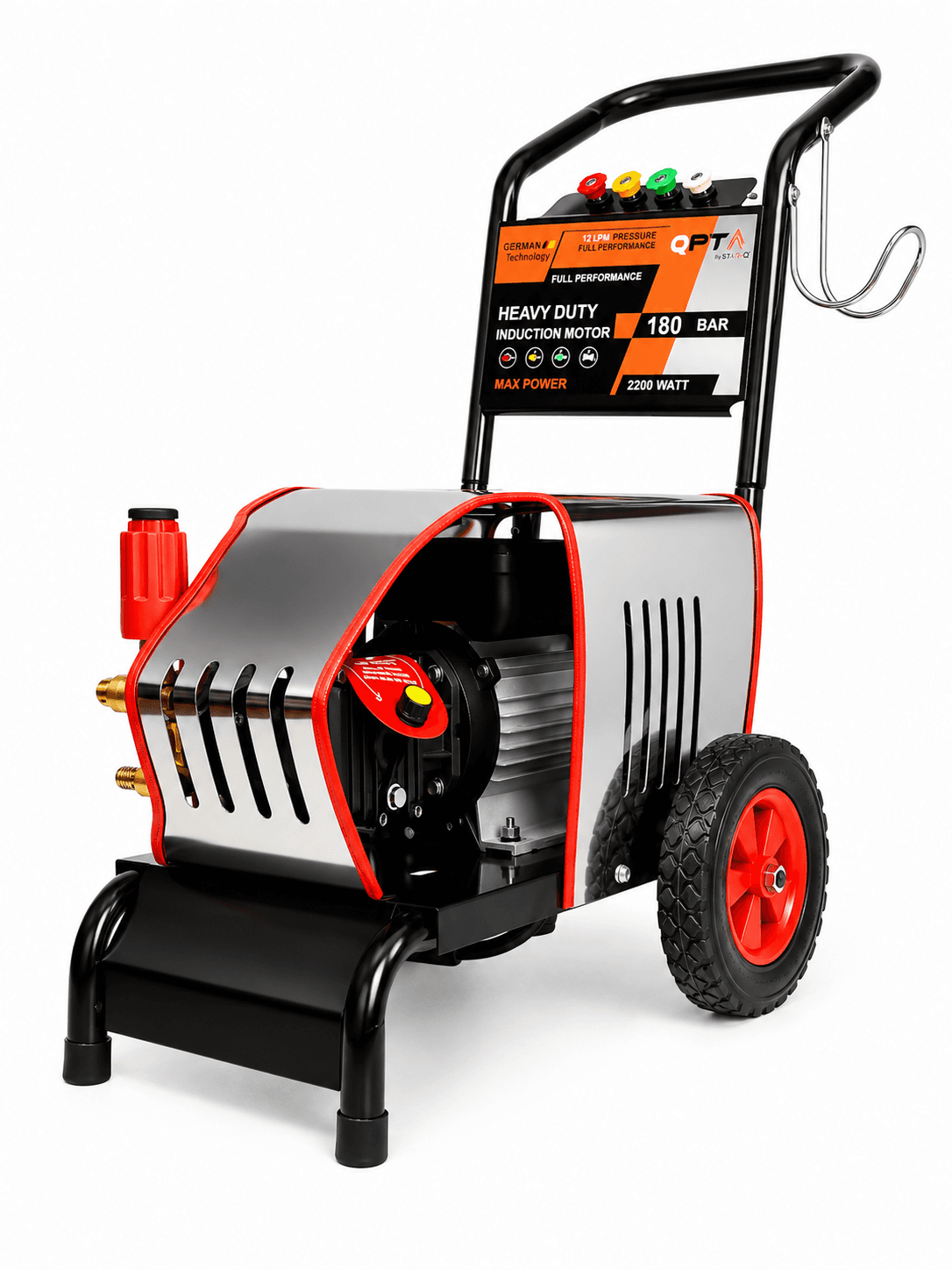 QPT By STARQ HIGH PRESSURE WASHER QT1800HPW HEAVY DUTY FOR  COMMERCIAL USE 4