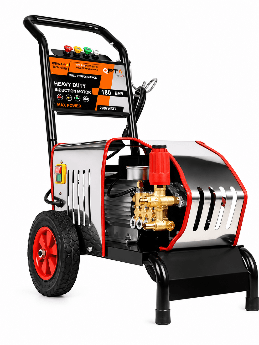 QPT By STARQ HIGH PRESSURE WASHER QT1800HPW HEAVY DUTY FOR  COMMERCIAL USE 5
