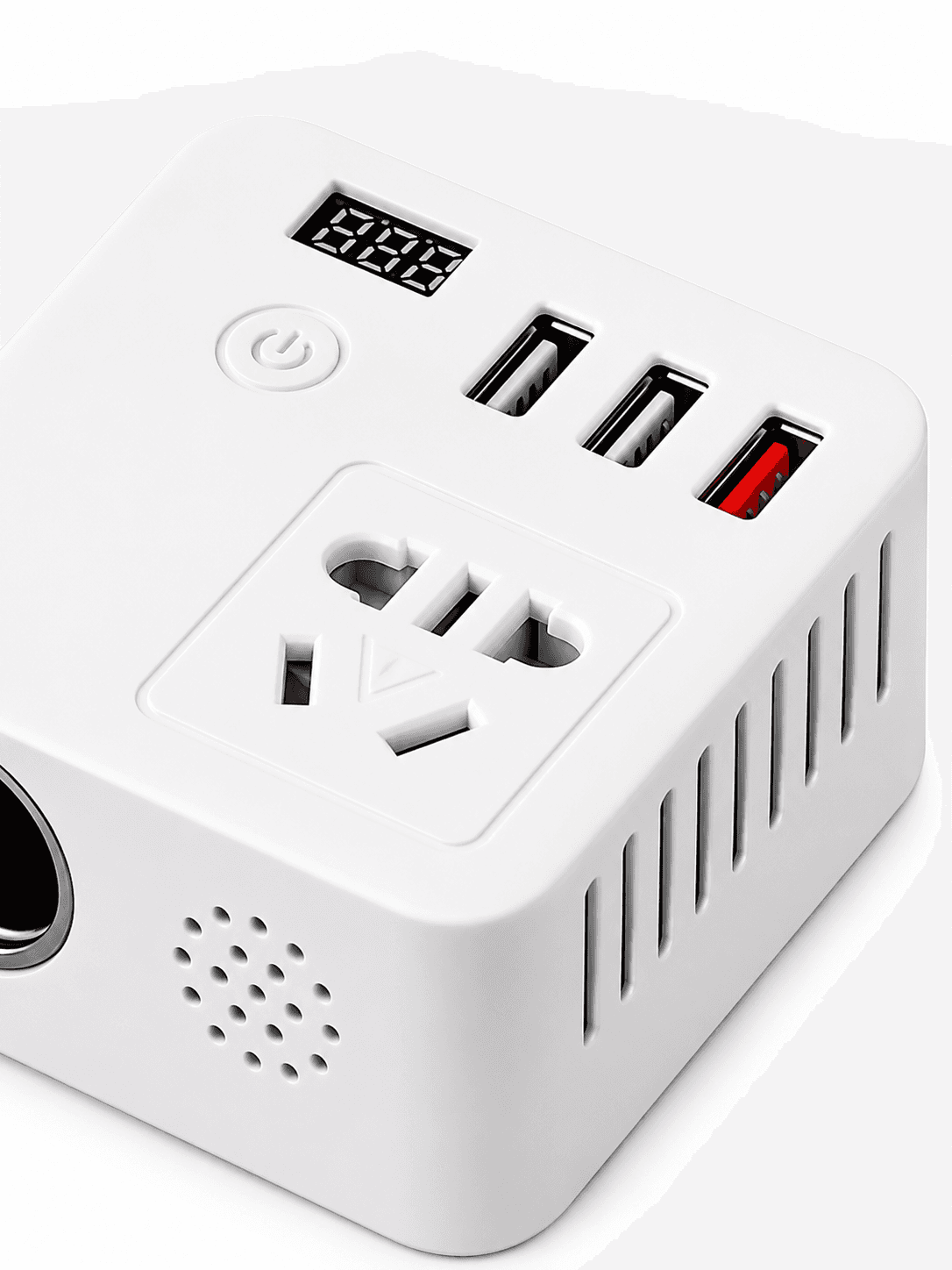 STARQ 12V AC to DC Converter 100-240V Car Cigarette Lighter Socket for Car Vacuum Cleaner Tire Inflator Car Air Purifier and Other Car Devices 72W Power Supply Adapter (6A) (White) 4