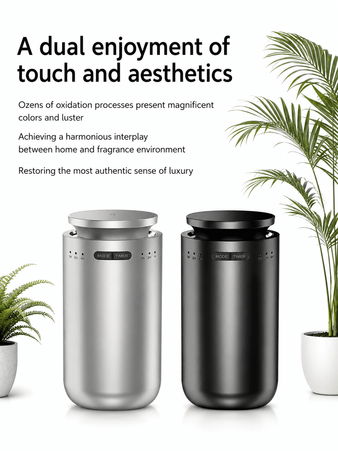 STARQ Pulse Smart Air Scent Diffuser Waterless Aroma Machine with Cold Atomization Ultra Quiet No Heat Technology for Office Home Gym & Hotel Includes Complimentary 15ml Starter Pack Perfumes 3