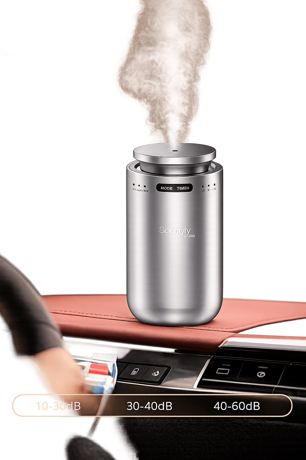 STARQ Pulse Smart Air Scent Diffuser Waterless Aroma Machine with Cold Atomization Ultra Quiet No Heat Technology for Office Home Gym & Hotel Includes Complimentary 15ml Starter Pack Perfumes 5