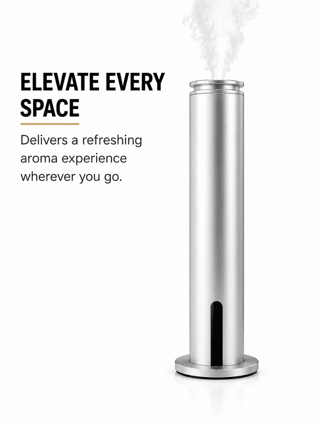 STARQ Aura Luxury Smart Air Scent Diffuser Waterless Aroma Machine Cold Atomization Ultra Quiet No Heat for Office Home Gym & Hotel Includes Complimentary 100ml Starter Pack Perfumes 3