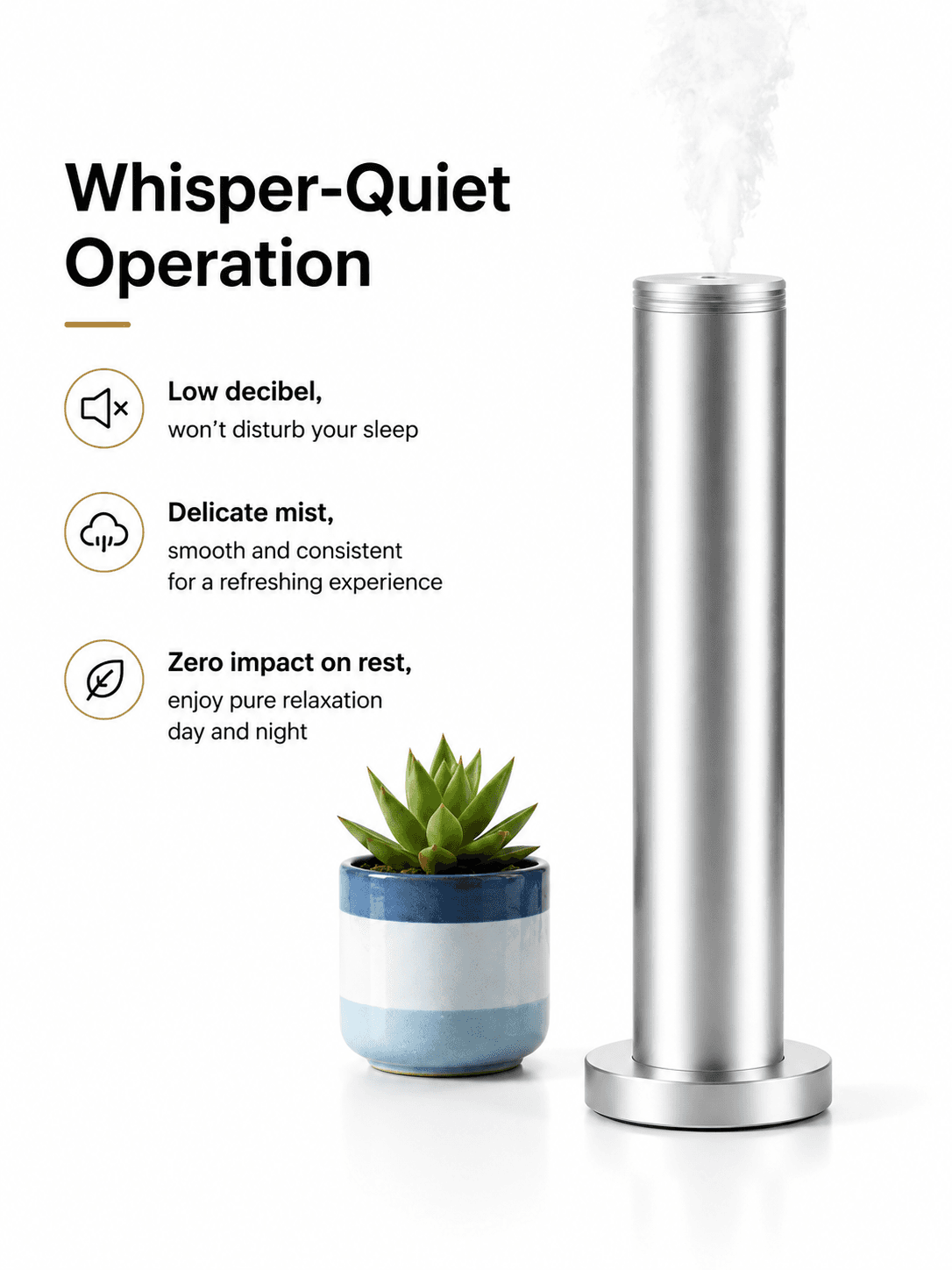 STARQ Halo 2.0 Luxury Smart Air Scent Diffuser Waterless Aroma Machine Cold Atomization Ultra Quiet No Heat for Office Home Gym & Hotel Includes Complimentary 100ml Starter Pack Perfumes 3