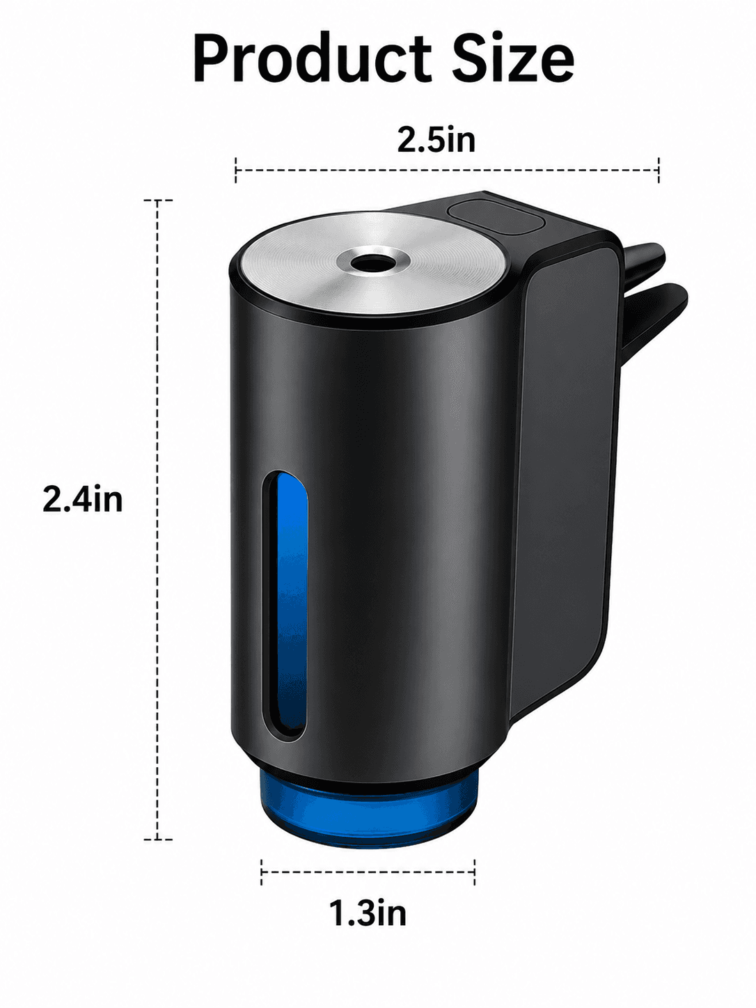 STARQ Smart Car Air Freshener Diffuser Auto On/Off Rechargeable Perfume Humidifier (S4) 5