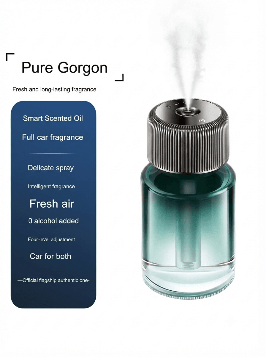 STARQ Smart Car Aroma Diffuser Rechargeable Air Freshener Mist Dispenser with Auto On/Off, 3 Speed Modes & Stylish Interior Decor (Cosmo) 3