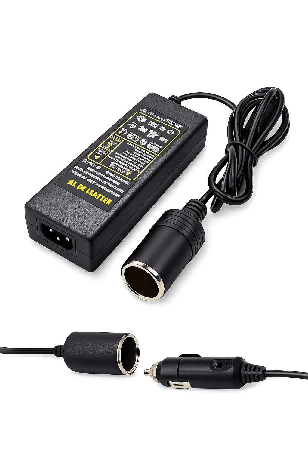 STARQ 12V AC to DC Converter 100-240V Car Cigarette Lighter Socket for Car Vacuum Cleaner Tire Inflator Car Air Purifier and Other Car Devices 72W Power Supply Adapter (6A) 3