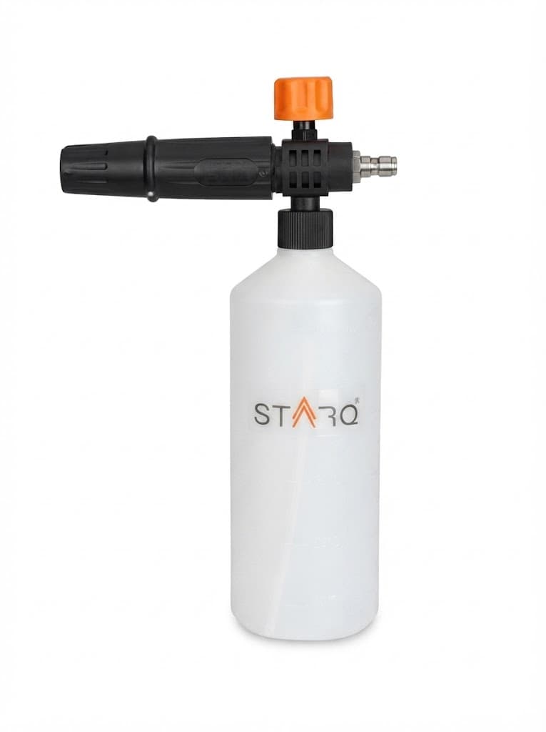 STARQ BLACK 1 Ltr Professional Snow Foam Lance/Canon with 1/4" Quick Connector Foam Blaster for Pressure Washer 3