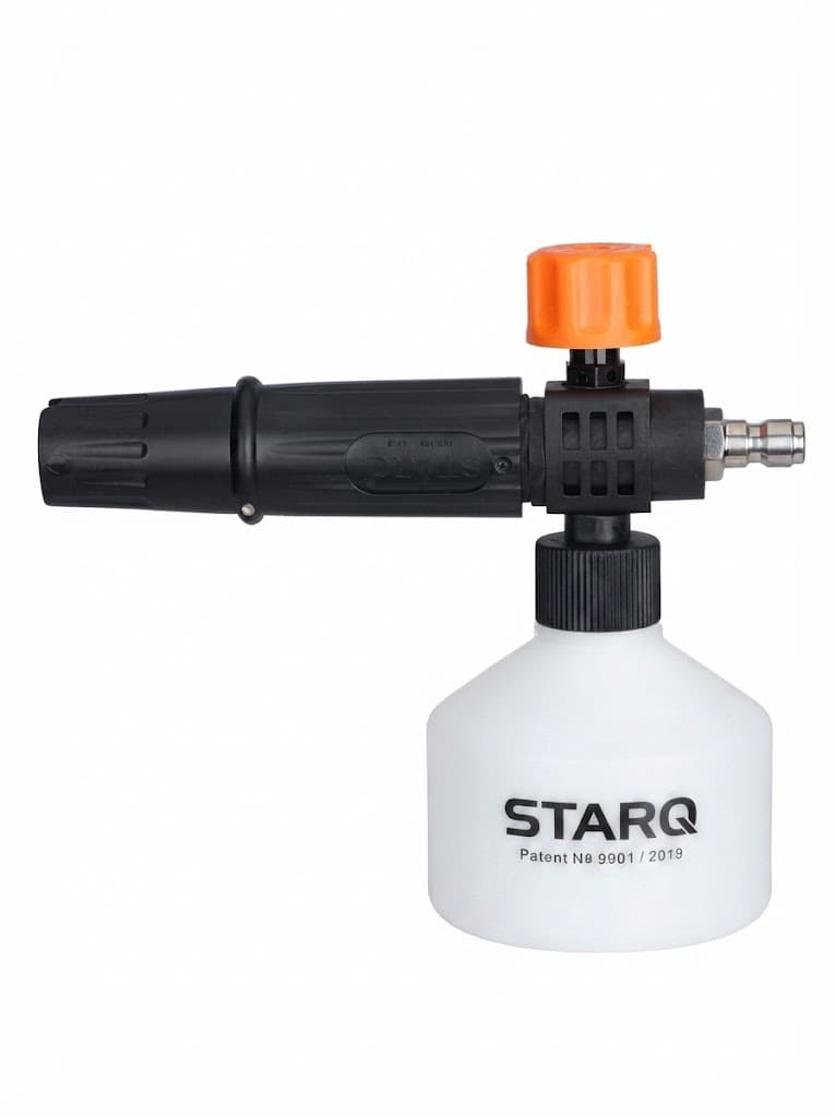 STARQ BLACK 1 Ltr Professional Snow Foam Lance/Canon with 1/4" Quick Connector Foam Blaster for Pressure Washer 5