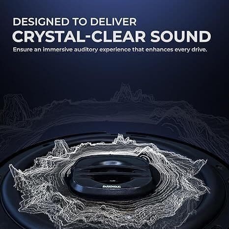 Two Way 6 Inches High Bass Coaxial Speakers 4
