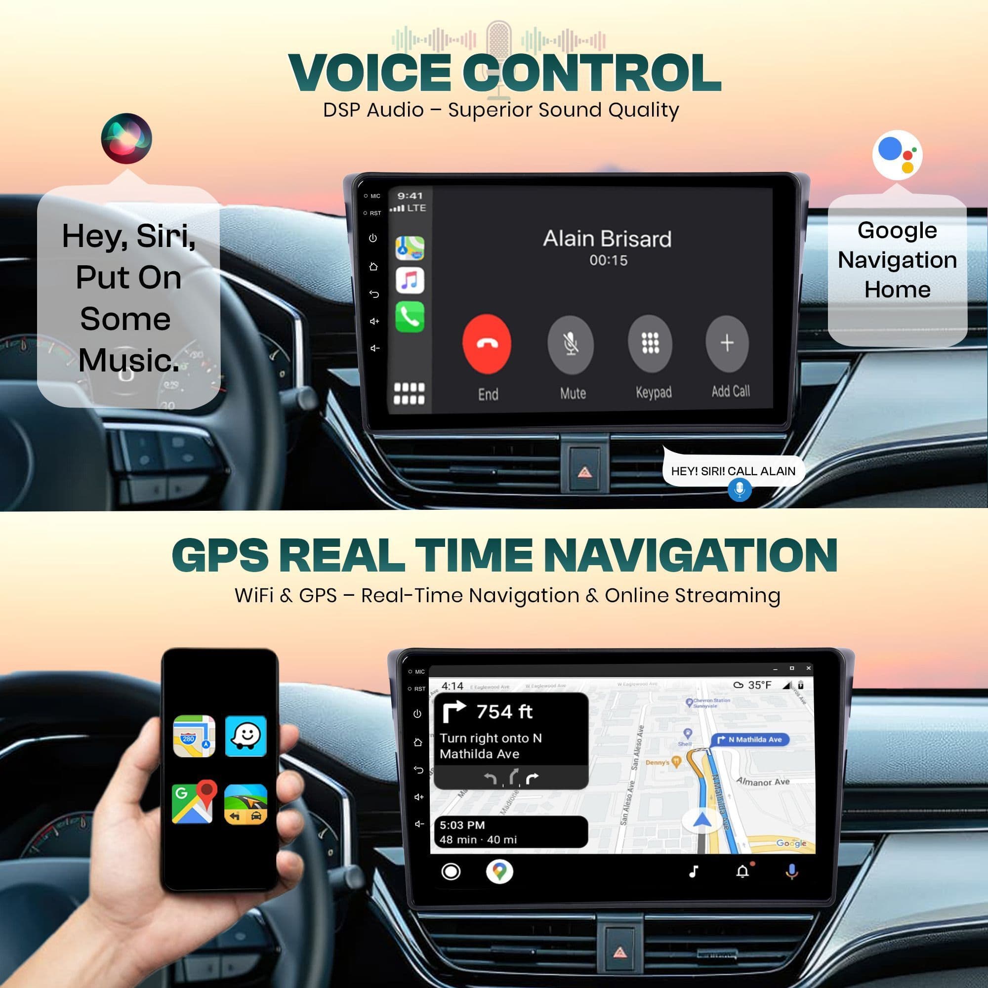 BASSOHOLIC Android CarPlay | 4GB 64GB | Multimedia Screen for XUV500 | Bluetooth GPS B08 Car Stereo 5