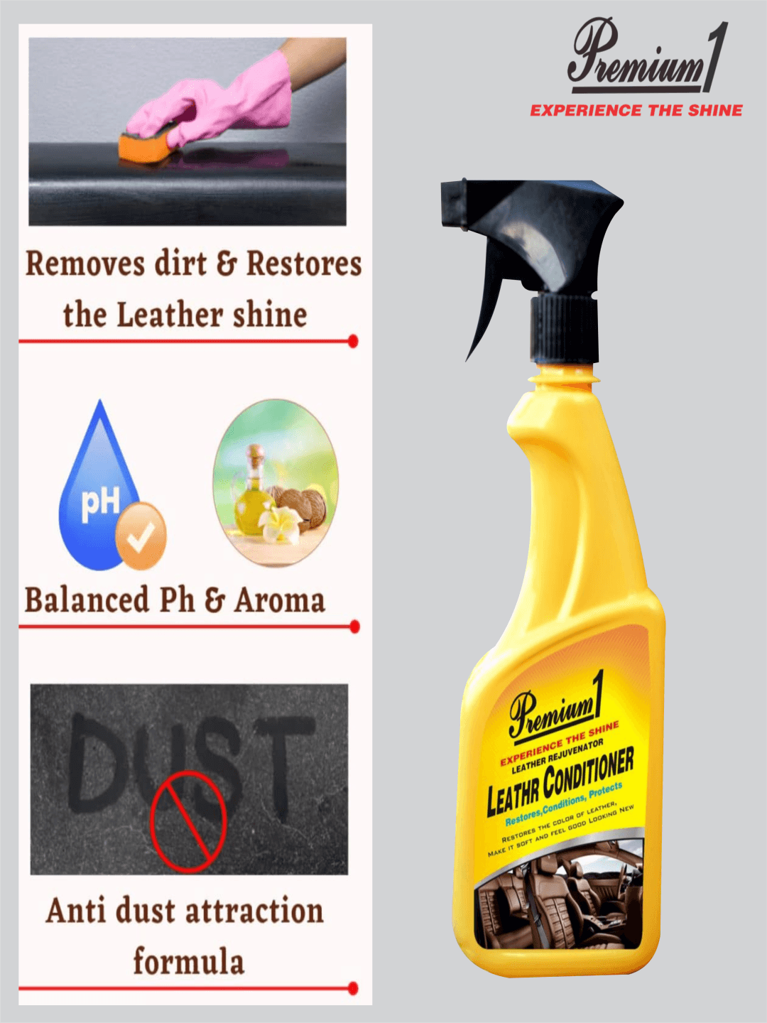 Leather Care- Rejuvenator 500ml 4
