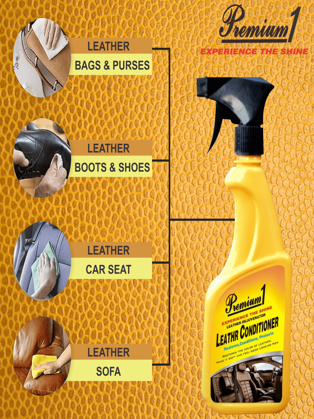 Leather Care- Rejuvenator 500ml 5