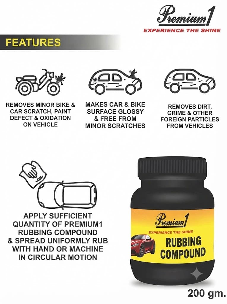 Rubbing Compound 200GM 3