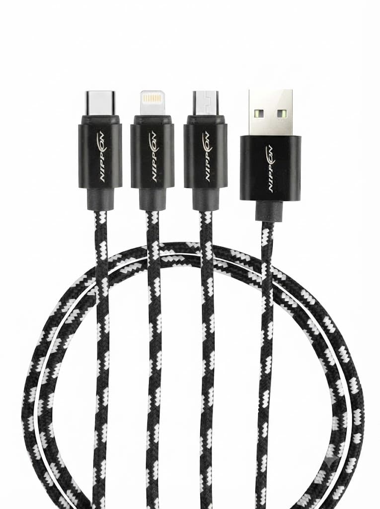MOBILE CHARGER WITH 3IN1 CABLE 2