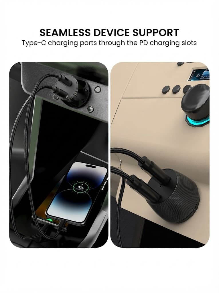 Car Power 14
Dual Ports | Type-C PD | Mach Fast Charging 3
