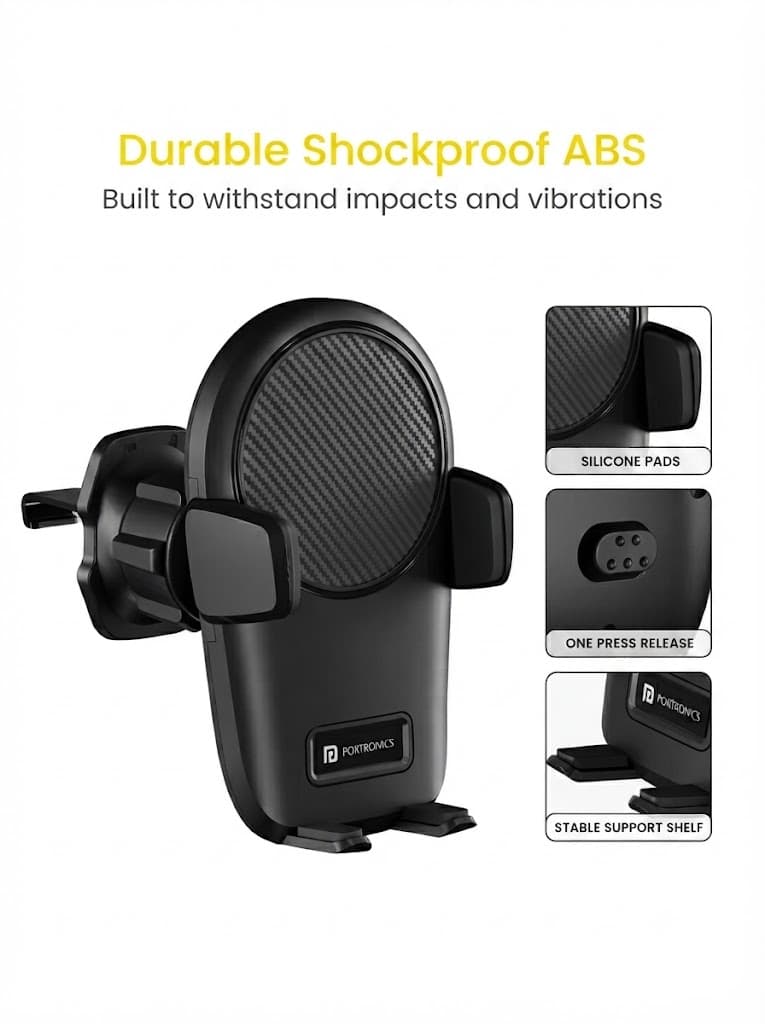 Clamp Z
180° Rotation| One-hand Operation | AC Vent Mount | Shock-resistant Grip 4