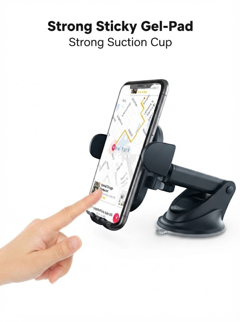 Clamp M2
Adjustable Height | 360° Rotation | Suction Cup Mount | 180° Pivot 4