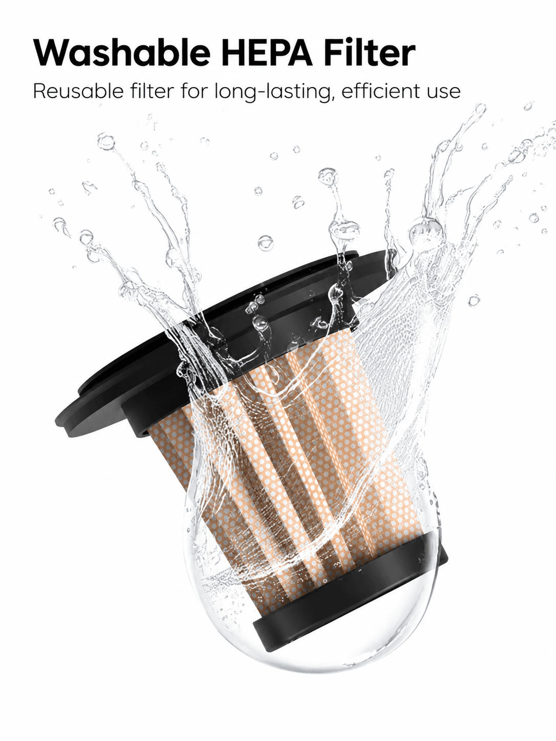 Mopcop 3
Strong Suction | Washable HEPA Filtration | Rechargeable Battery |Multi-Purpose Nozzles 3