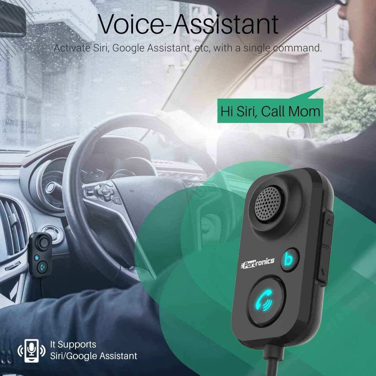 Auto 12
Car Bluetooth Receiver | 3.5mm AUX Connector | USB Port Powered | Call Button 5