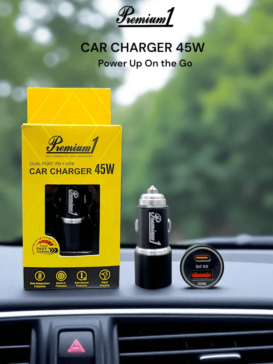 Car charger- 45w 2