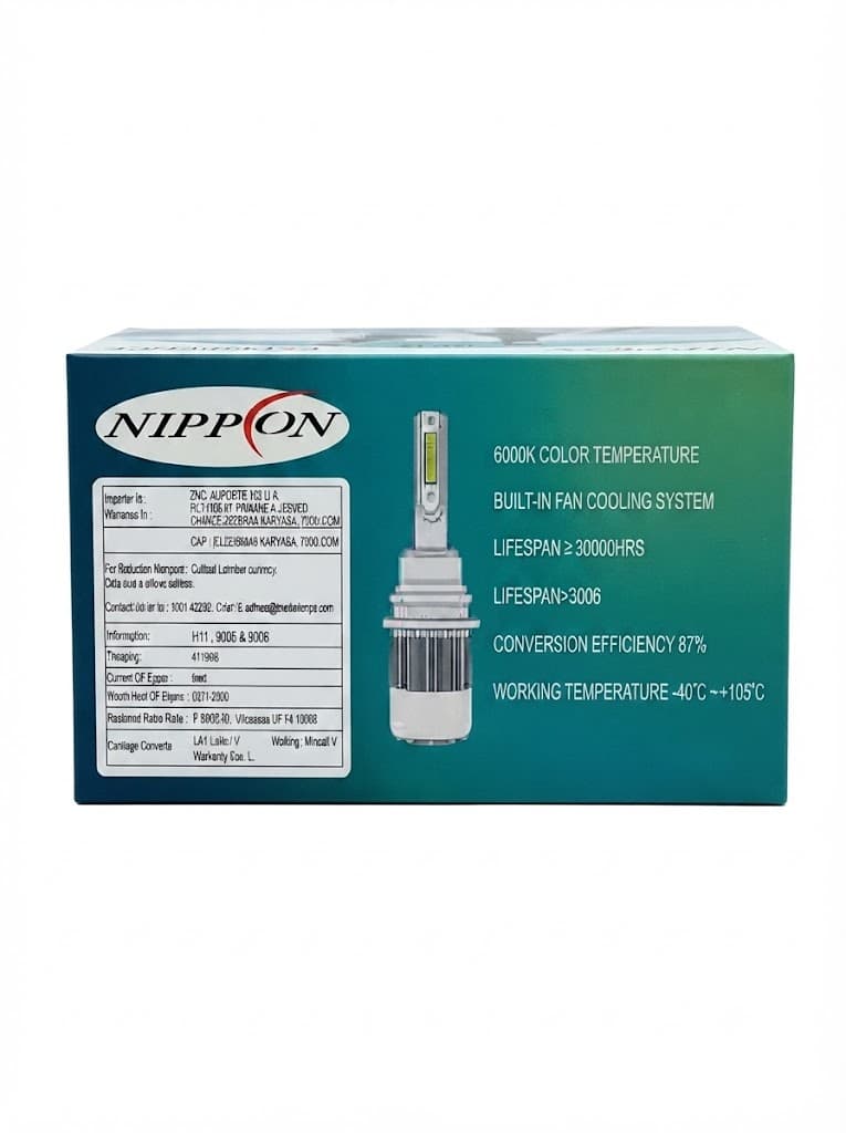 NIPPON H7 LED 210WT 6000K 4